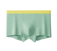 Boxer en modal doux pour homme - Respirant - Poche - Confortable - Pour un style de vie actif - XXL - Vert