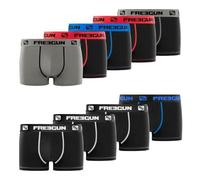 Boxer Enfant Coton, Calecon Garçon, Confortable et Hypoallergénique (Lot de 9), Noir Taille 6 Ans/8 Ans