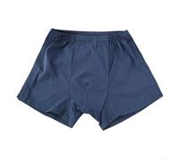 Boxer facile à porter en coton doux, solution idéale pour le confort des patients âgés (XL bleu)