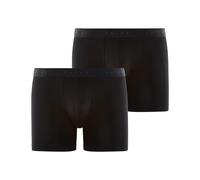FALKE Daily Comfort Multipack M Bx coton respirant 2 pièces, Caleçon boxeur Homme, Noir Black 3000, L