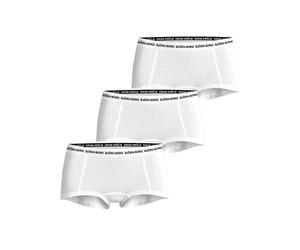 Boxer femme BjÃ¶rn Borg Logo (x3) Blanc XS