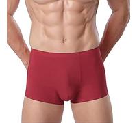 Boxer Femme Coton Boxer Box Hero en Fibre De Bambou Short Coton Homme CaleçOn Homme sans Couture Calecon Long Short De Nuit Slip Sport Slip Pull in Calecon Long Hiver