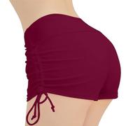 Boxer Femme Taille Haute Culotte Ventre Plat Ado Piscine Maillot de Bain Short Ventre Plat Couleur Uni Legging de Sport Court Pas Cher Short Invisible Mes Commandes Passées Short Yoga Femme M