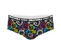 Boxer fille smileyworld® i athena noir / multicolore imprimé 10A
