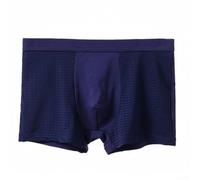 Boxer fin pour homme avec maille respirante pour un confort tout au long de la journée (L bleu)