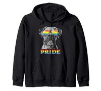 Boxer Gay Pride LGBT Rainbow Flag Lunettes de soleil LGBTQ Gifts Sweat à Capuche