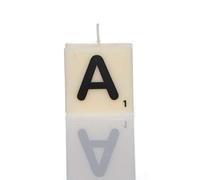 Boxer Gifts Lettre Une Bougie, Blanc, Taille Unique