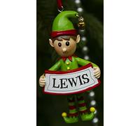Boxer Gifts Lewis Elf Décoration, céramique, Multicolore, 8 x 4.5 x 2 cm