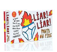 Boxer Gifts Liar Liar Pants on Fire Jeu de Cartes Familial - Pouvez-Vous deviner Qui Ment? - Rapidité et Amusement