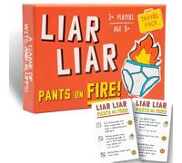 Boxer Gifts Liar Liar Pants on Fire Jeu de voyage amusant pour enfants - Pouvez-vous dire qui ment ? 2 joueurs et plus, à partir de 8 ans