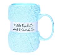Boxer Gifts MU3050 Mug en céramique recouverte de tricot avec inscription « Like Big Balls » - 355 ml