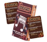 Boxer Gifts Seventies Guess That Tune Music Quiz Game - Jeux de fête pour Adultes et Famille - Anecdotes sur Les chansons des années 70 - Cadeaux des années 70 pour Homme et Femme, Marron