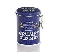 Boxer Gifts - Tirelire humoristique avec cadenas Avec inscription « Grumpy Old Man Instant Fines Pay-Up »