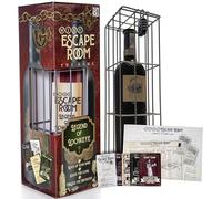 Boxer Gifts Wine Escape Room Jeu de société | Quatre salles de puzzle à thème, code caché à déchiffrer, cadeau amusant pour les amateurs de boissons qui aiment les puzzles