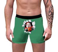 Boxer Homme Caleçon Humour Rigolo Homme Noel Boxer Noel Noël Short Sport Calecon Sport Noël Calecon Rigolo Microfibre Caleçon Humour Sous-Vêtements De Lot De Pere Slip Vetement Drole Pour Boxhero