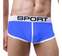 Boxer Homme Calecon Shorty Doux pour la Peau grâce au Coton Doux Boxer Hommes Jambes Longues Coton Durable, Agréable et Infroissable pour Un Confort Toute la journée