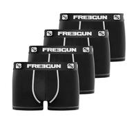 Boxer Homme Coton, Calecon Homme, Agréable, Confortable (Lot de 4), Noir Taille S
