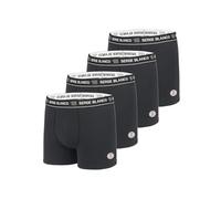 Boxer Homme Coton, Calecon Homme, Maintien Anti-Glisse, Ultra-Doux (Lot de 4), Noir Taille M