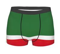 Boxer Homme Drapeau De La République Tchétchène (Impression) | Caleçon Boxeur Classique Sous-Vêtements Pour Sport