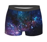 Boxer Homme Galaxie Spatiale sous-Vêtement Doux Nouveau Boxer Homme De Sport, pour Petit Ami, Anniversaire, Le Sport, 2XL