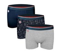 Boxer Homme John Frank Confort Et Qualité En Coton Premium Pack De 3 Boxers Jf3bm08