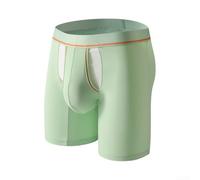 Boxer Homme Long Compartiment Séparé Boxer Homme (Vert XL)