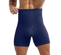 Boxer Homme Long en Coton Taille Haute Gaine CaleçOn Homme Culottes Extensible Homme Slips Couleur Unie Boxer Respirant AntibactéRien pour Hommes Sport Running pour Un Confort Tout Culotte