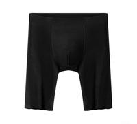 Boxer Homme Long pour Sport Course et Entraînement Quotidien | pour mélange 90% polyester et 10% spandex, offre une élasticité quadridirectionnelle et un pour retour à la (Black 4XL)