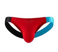 Boxer Homme Microfibre-Hommes Sexy Classique Voir à Travers T Haut Correspondant Couleur String sous-vêtements