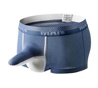 Boxer Homme Microfibre, sous-VêTements Homme ÉLéGants en Maille AéRéE Confort Maxi pour Une Liberté De Mouvement Quotidien