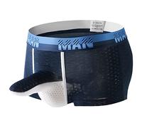 Boxer Homme Microfibre, sous-VêTements Homme ÉLéGants en Maille AéRéE Confort Maxi pour Une Liberté De Mouvement Quotidien