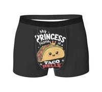 Boxer Homme Mon Nom De Princesse Est Taco Belle - Jeu De Mots Drôle XL