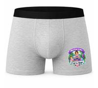 Boxer Homme Mon Truc à Moi : C'est Le Yoga Mon Truc à Moi - Activité | Caleçon Coton Gris Motif Devant Coutures Plates S à 5XL | Idée Cadeau Yogi Fête des Pères Noël