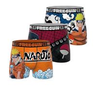 Boxer Homme Naruto, Caleçon Homme Sasuke, Kakshi, Original Manga (Lot de 3) XXL