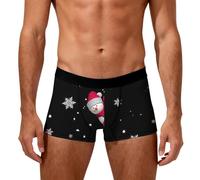 Boxer Homme Noel Rigolo - sous-vêtements imprimés pour Le Confort et Le Style des Vacances Tissu Doux Parfait pour Design décontracté et élégant pour Un Usage Quotidien (L)