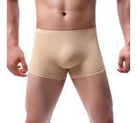 Boxer Homme sans Couture, Boxer Classique Boxers Homme Respirants Boxers Quotidien sous-Vêtements Confortable Slip Thongs Élastique Culottes Doux Short De Sport