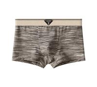 Boxer Homme sans Couture Calecon Fibre De Bambou Homme Boxer Men Respirant Et Doux sans Coutures LatéRales GêNantes Boxers Short Motif Imprimé Ete Fitness Serré Confort Quotidien Bureau