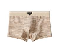 Boxer Homme sans Couture Calecon Fibre De Bambou Homme Boxer Men Respirant Et Doux sans Coutures LatéRales GêNantes Boxers Short Motif Imprimé Ete Fitness Serré Confort Quotidien Bureau