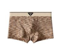 Boxer Homme sans Couture Calecon Fibre De Bambou Homme Boxer Men Respirant Et Doux sans Coutures LatéRales GêNantes Boxers Short Motif Imprimé Ete Fitness Serré Confort Quotidien Bureau