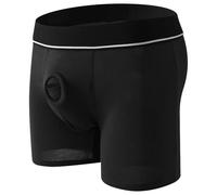 Boxer Homme Sexy avec Anneau en Silicone pour retarder Le sperme - Gode Ceinture Harnais Femme - sous Vetement Masculins Sexy érotique - Sextoyse Plaisir Jeux Sexuel Adulte Cadeau - Lesbiennes