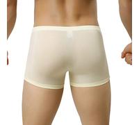 Boxer Homme Sexy Calecon Personnalise Homme Slip Hommes sans Couture CaleçOn Trompes D'éLéPhant DéContracté Respirantete Confortable avec Poche BombéE en U sous-VêTements Sport