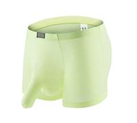 Boxer Homme Sexy Calecon Personnalise Slip sans Couture - CaleçOn Trompes D'éLéPhant DéContracté Respirantete Confortable avec Poche BombéE en U sous-VêTements Sport
