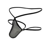 Boxer Homme Sexy, sous-VêTement String Double Vide pour Homme Fendu sur Les Fesses avec Un Design en U Et Un Dos en T