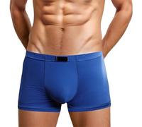 Boxer Homme,sous vêtements pour Hommes Shorts Confortables en Fibre Respirante Taille Moyenne pour Un Usage Quotidien Design Polyvalent avec étiquette de Marque pour Toutes Les Saisons Lavage