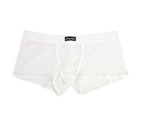 Boxer Homme Transparent Boxer Sexy, Calecon Men Ultra Leger Slips Respirants en Soie GlacéE sans ÉTiquette Homme Couleur Unie Underwear Men RafraîChissant Et sans Transpiration Sport