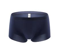 Boxer Homme Ultra Leger Boxer Blanc Homme Calecon Court Hommes sous-VêTements AjustéS pour Men on Marquant Doux Et Respirant Couleur Unie Taille ÉLastique VêTements De Tous Les Jours Sport