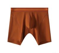 Boxer Hommes Polyester Spandex Doux Confortable (Café XL)