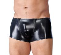 Boxer hommes wetlook avec tirette