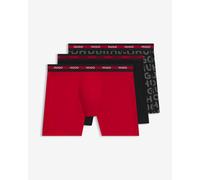 Boxer HUGO BR Planet rouge noir gris (3 paires) - XXL