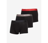 Boxer HUGO Stretch Style noir gris rouge 3 unités - M